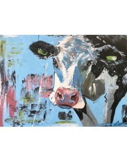 The Cow, 100 x 52cm