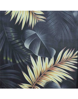 Palm Leaves Black and Gold 2