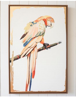 Military Macaw Printed Canvas w/ Frame 60x90cm